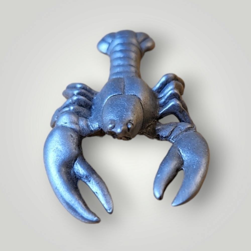 Pewter Lobster Ocean Beach Highly Detailed Figurine